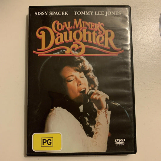 Coal Miner's Daughter (DVD, 1980) Sissy Spacek, Tommy Lee Jones. Region 4