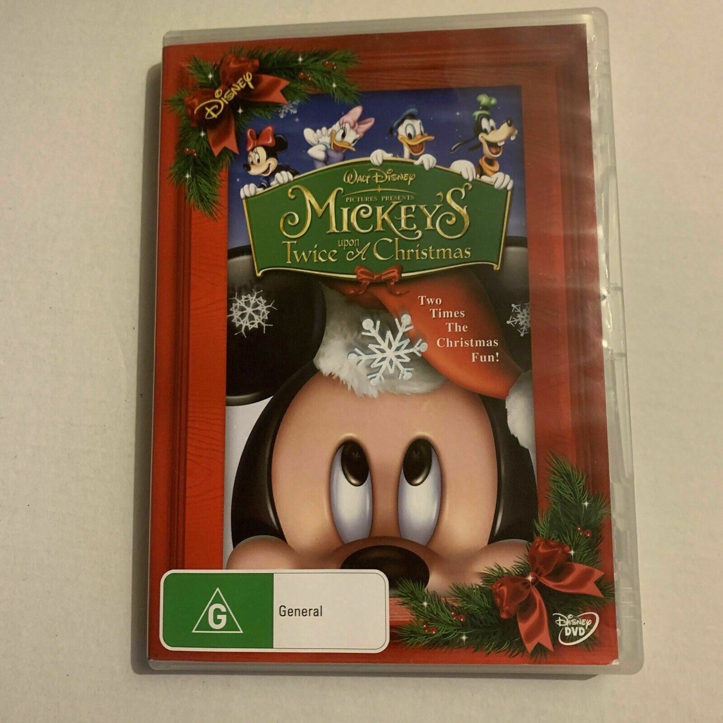Disney - Mickey's Twice Upon A Christmas (DVD, 2010) Region 4&2