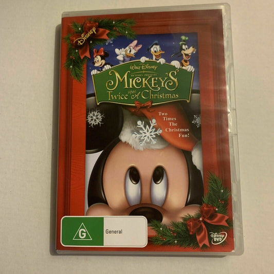 Disney - Mickey's Twice Upon A Christmas (DVD, 2010) Region 4&2