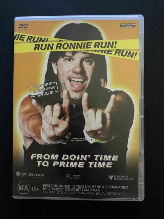 Run Ronnie Run! (DVD, 2002) David Cross, Bob Odenkirk, Bruce Taylor - Region 4