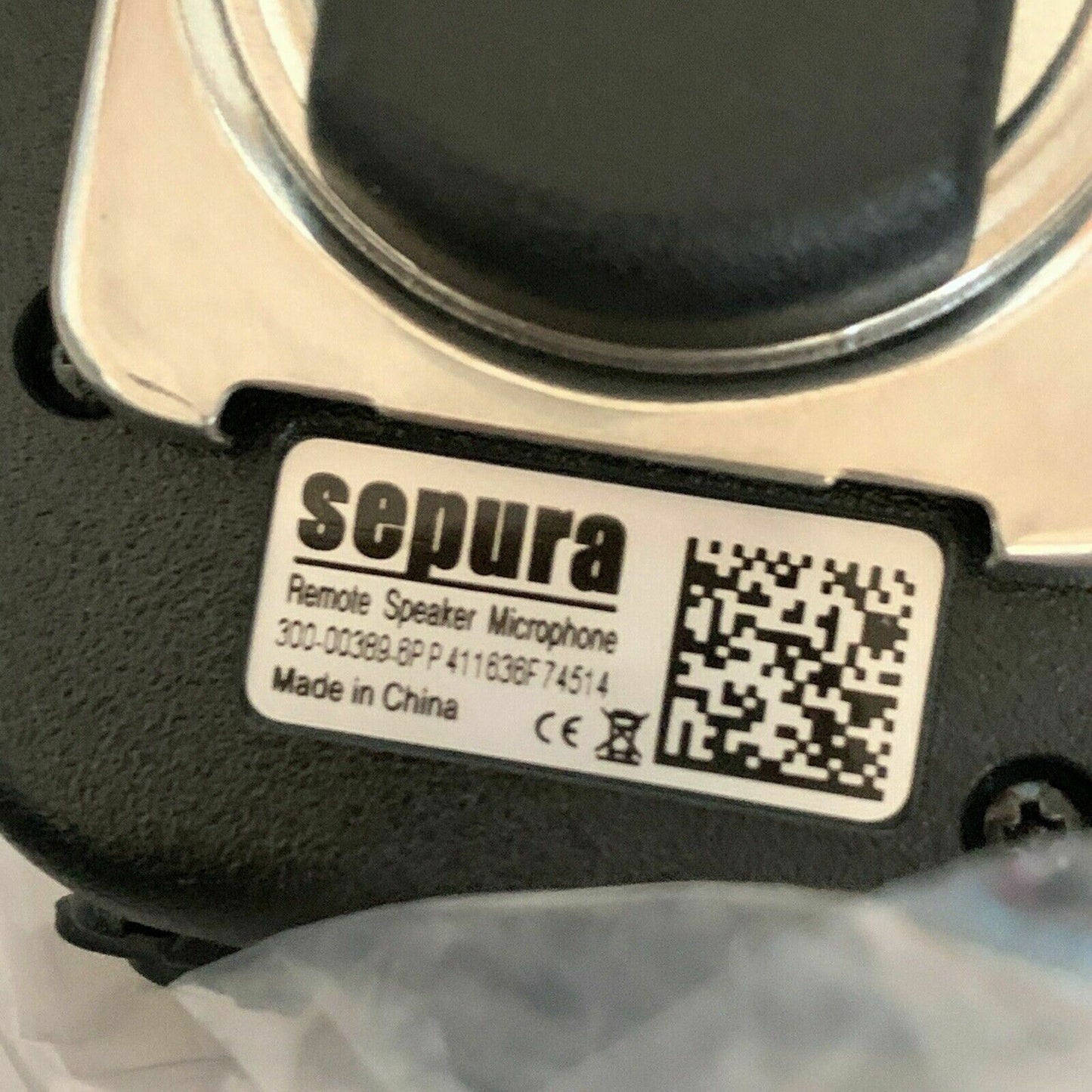 *New* Sepura Remote Speaker Microphone 300-00389