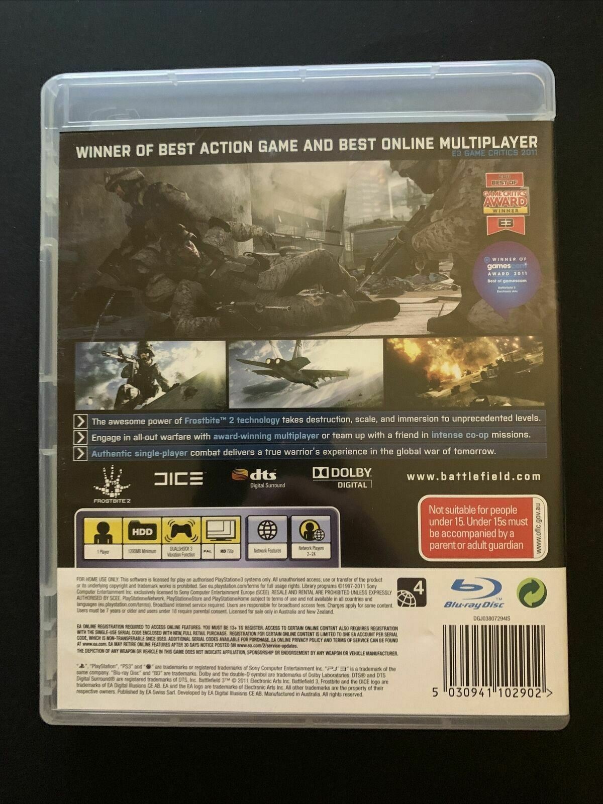 Battlefield 3 - PS3 PlayStation 3 Game