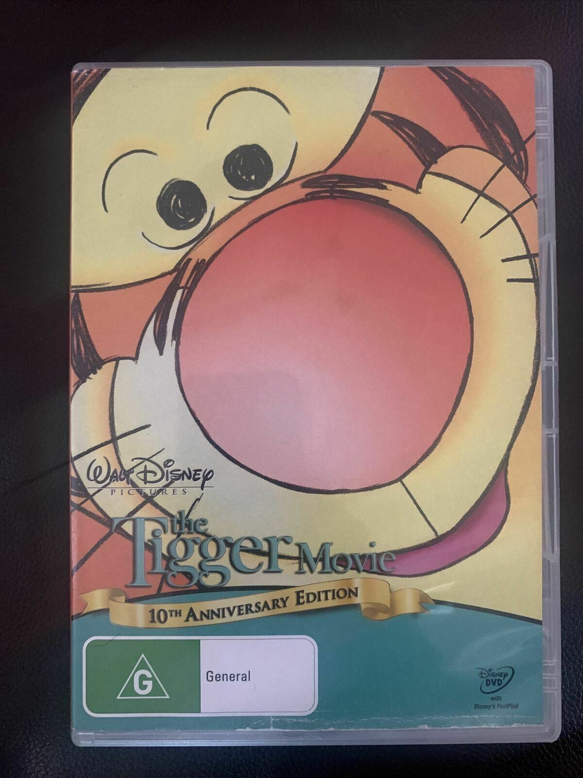 Disney The Tigger Movie - 10th Anniversary Edition (DVD, 2000) Region 4