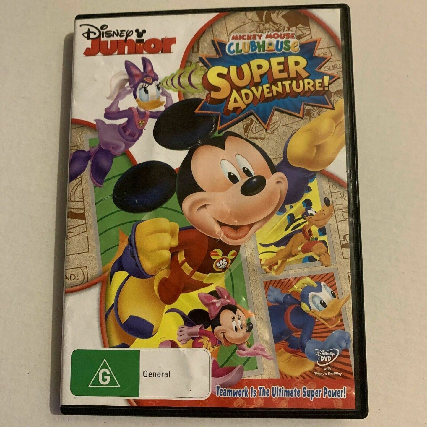 Disney Mickey Mouse Clubhouse - Super Adventure! (DVD, 2014) Region 4&2