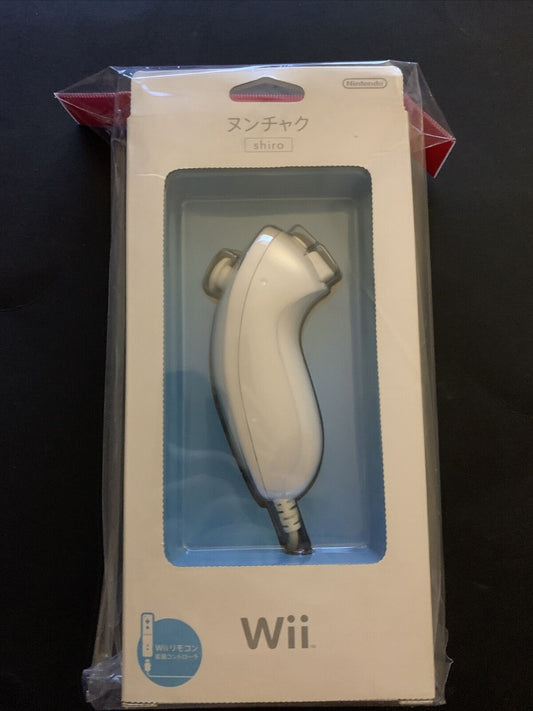 *New* Genuine Nintendo Wii Nunchuck Controller White