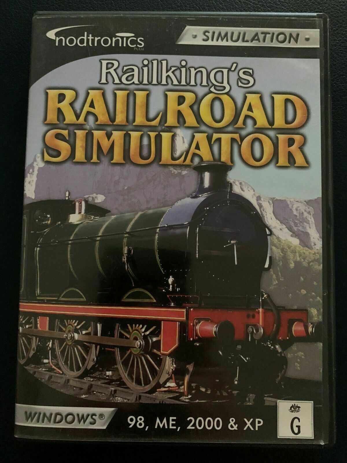RailKing’s Railroad Simulator PC CD Win 98 XP Game Railkings