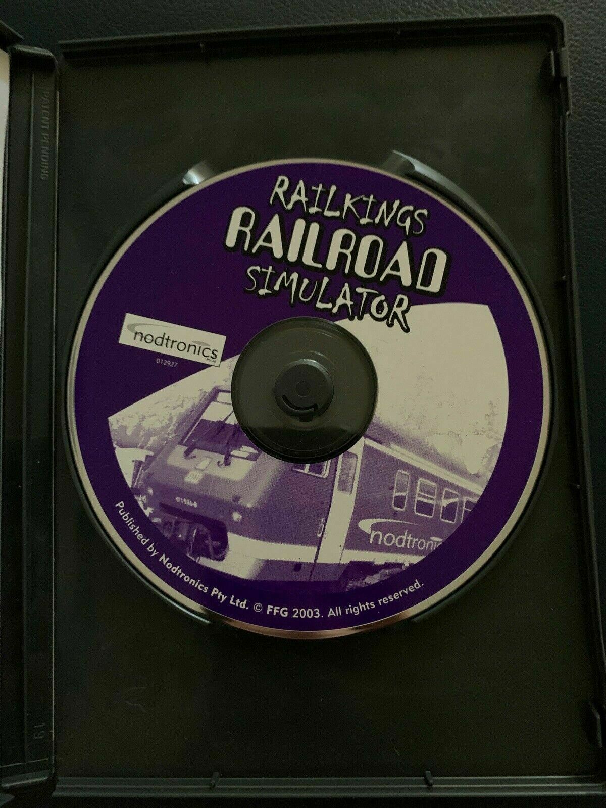 RailKing’s Railroad Simulator PC CD Win 98 XP Game Railkings