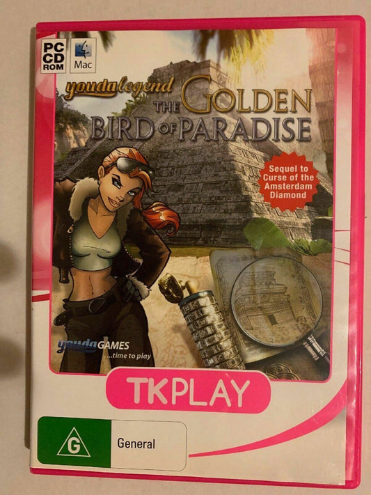 Golden Bird of Paradise - PC & MAC CDROM Hidden Object Game