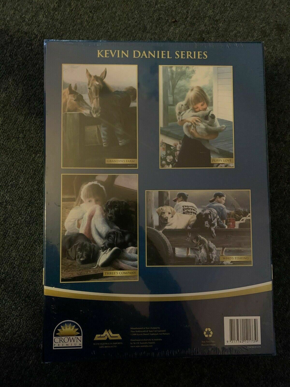 *New Series* Kevin Daniel Series Puppy Love 1000 Piece Puzzle