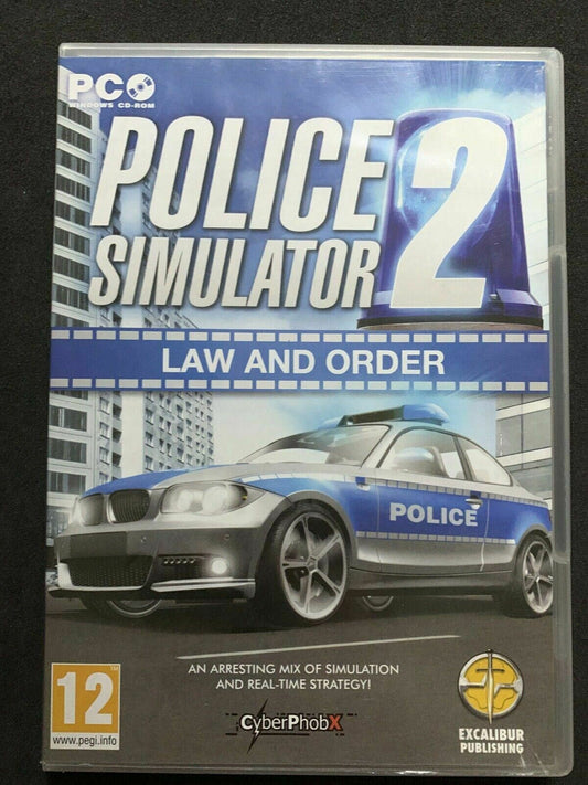 Police Simulator 2 Law and Order PC WINDOWS CD ROM