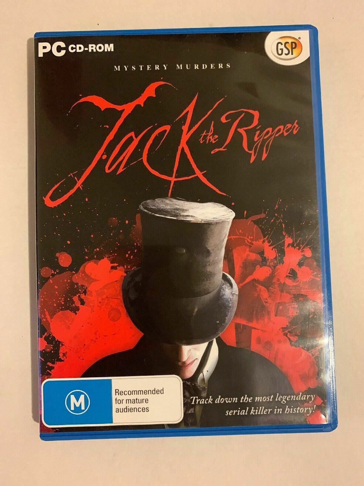 Jack The Ripper - PC CDROM Windows Hidden Object Game