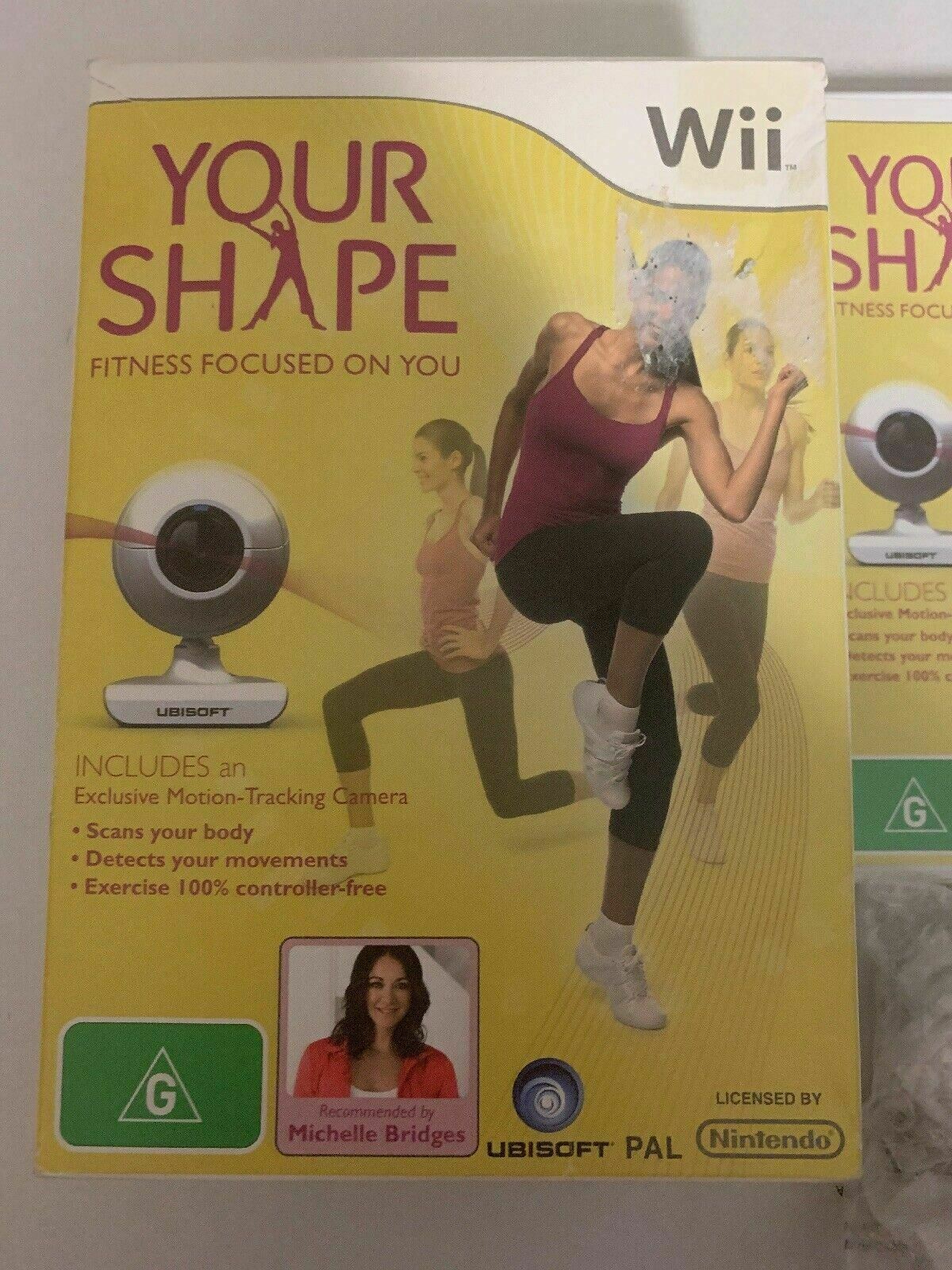 Your Shape Fitness with USB Motion Tracking Camera - Nintendo Wii PAL Game