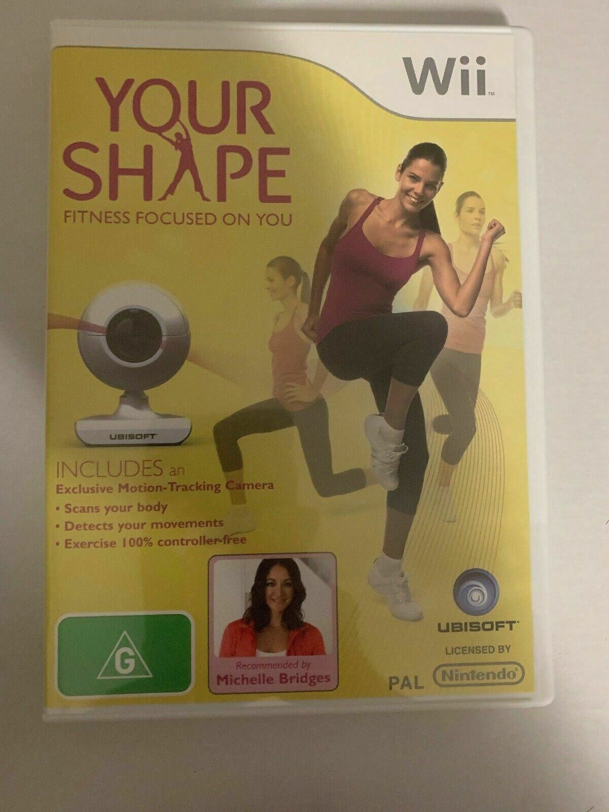 Your Shape Fitness with USB Motion Tracking Camera - Nintendo Wii PAL Game