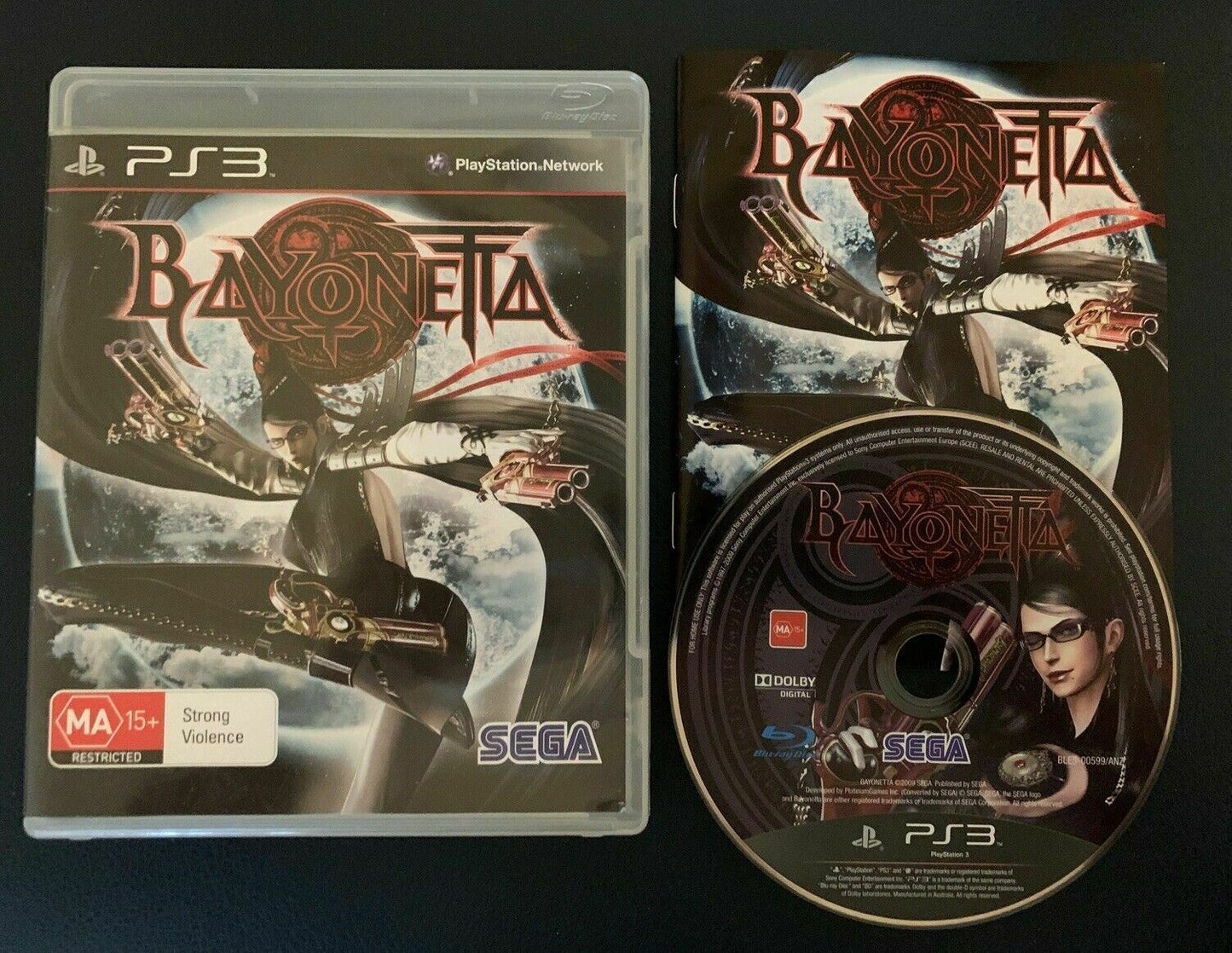 Bayonetta Sony PlayStation 3 PS3 Game Complete With Manual