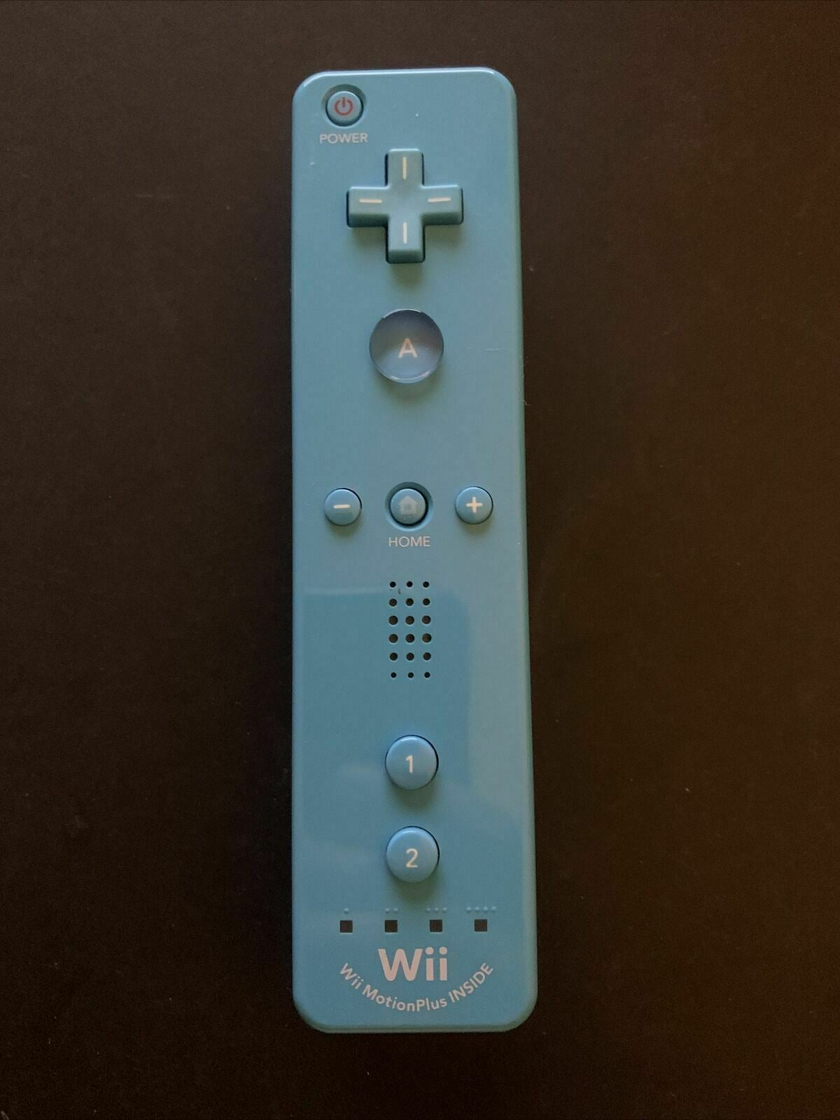 Official Nintendo Wii Remote Plus Built-In MotionPlus for Wii & Wii U *RARE Blue