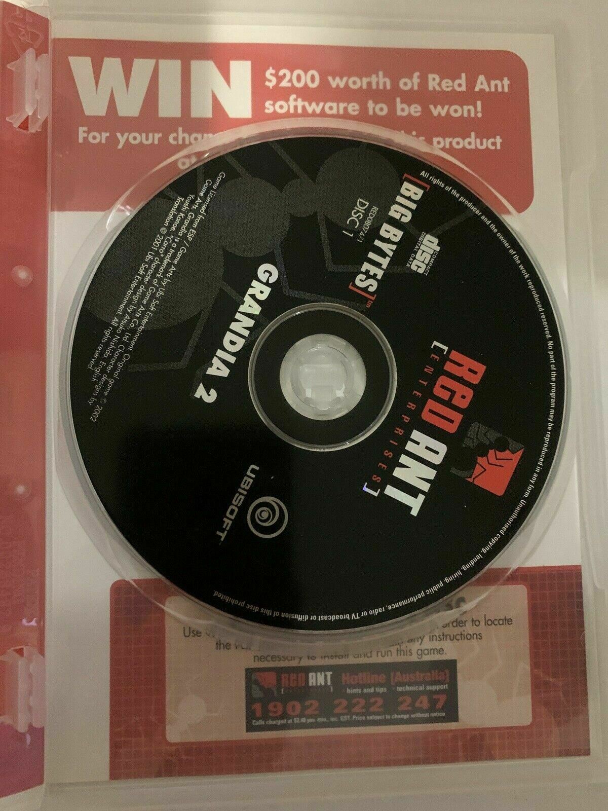 Grandia II 2 - PC CDROM 2002 Classic RPG Game