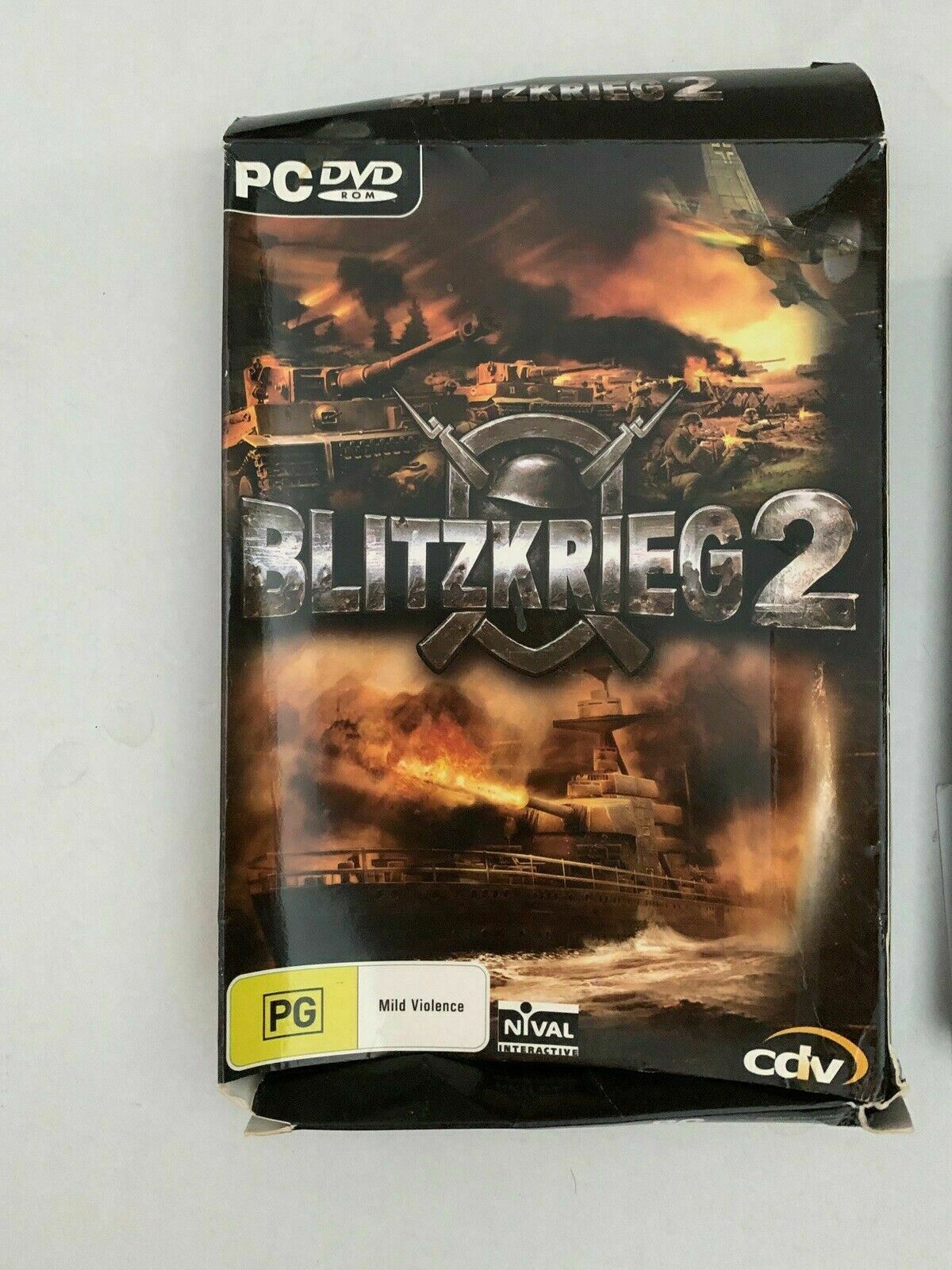 Blitzkrieg 2 - PC DVD Windows Game with Manual