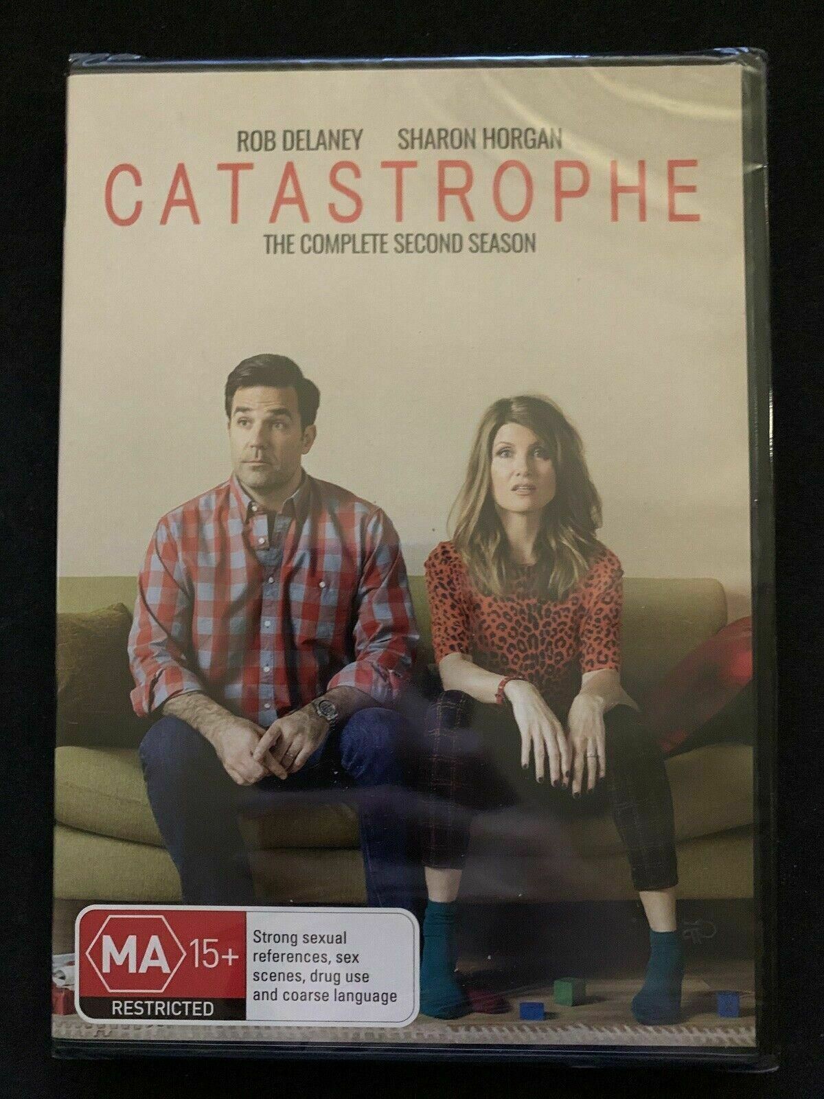*New Sealed* Catastrophe : Season 2 (DVD, 2016) Rob Delaney, Sharon Horg Region4