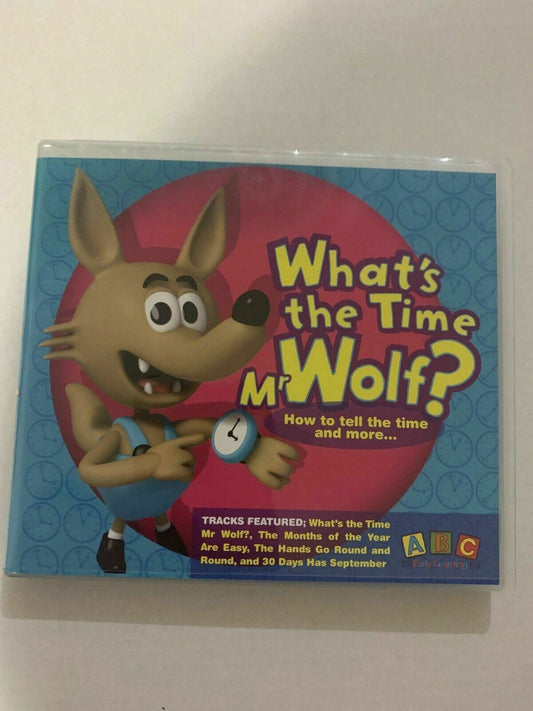 What's the Time Mr. Wolf? (ABC For Kids) Audio CD