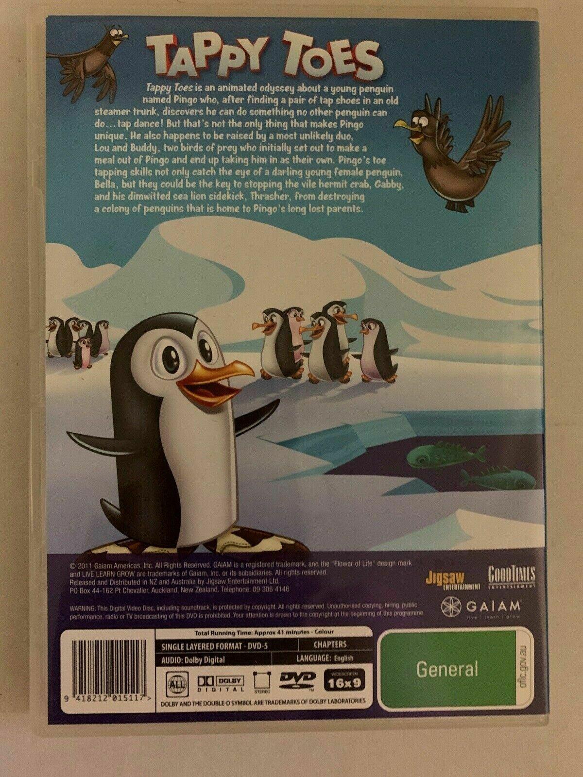 Tappy Toes (DVD, 2011) All Region