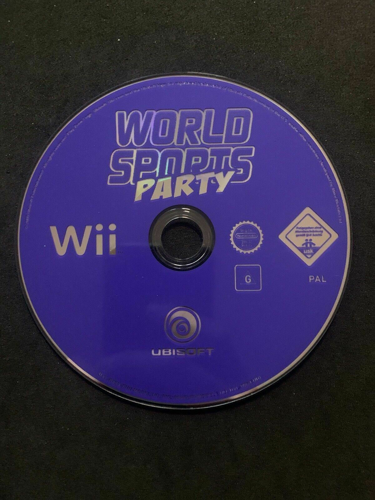 World Sports Party - Nintendo Wii PAL  Includes Manual