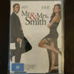 *New Sealed* Mr & Mrs Smith (DVD, 2006) Brad Pitt, Angelina Jolie. Region 4