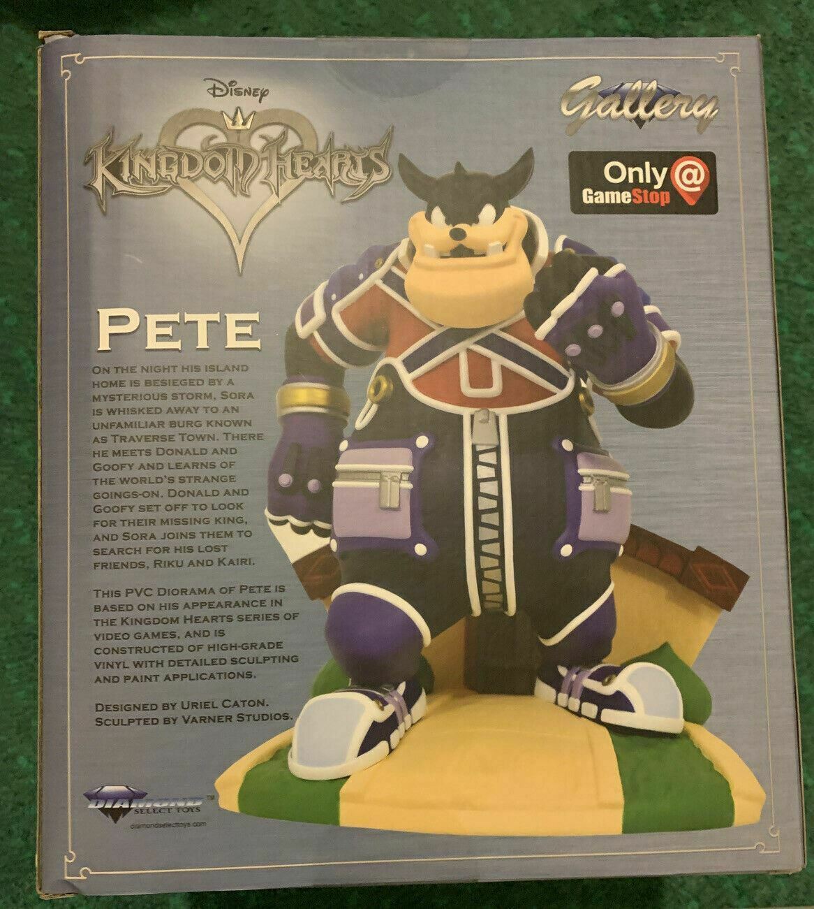 *New* Kingdom Hearts III -- PS4 Deluxe Edition 2019 & Pete Gallery Figurine