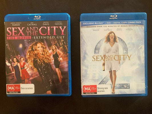 Sex And The City 1 & 2 - The Movie (Blu-ray) Region B