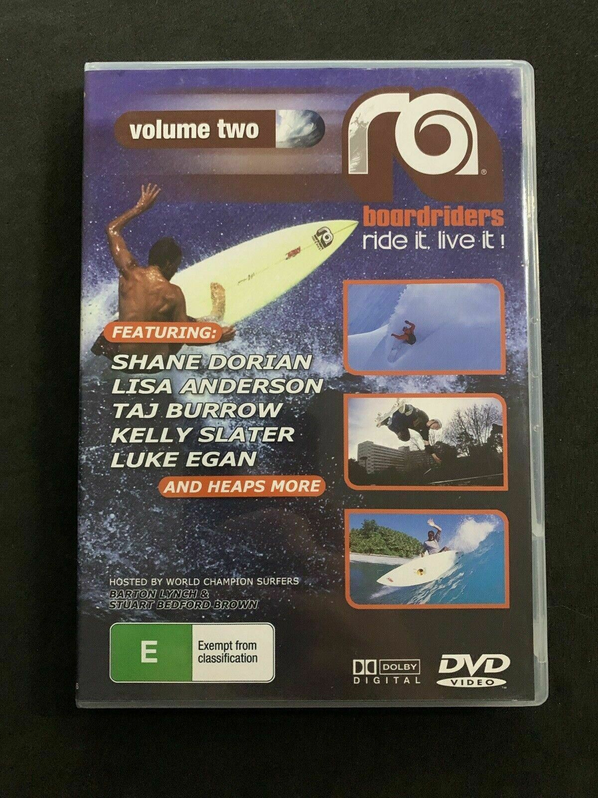 Ra Boardriders Volume 2 DVD - Ride it live it Surfing Skateboarding Snowboard