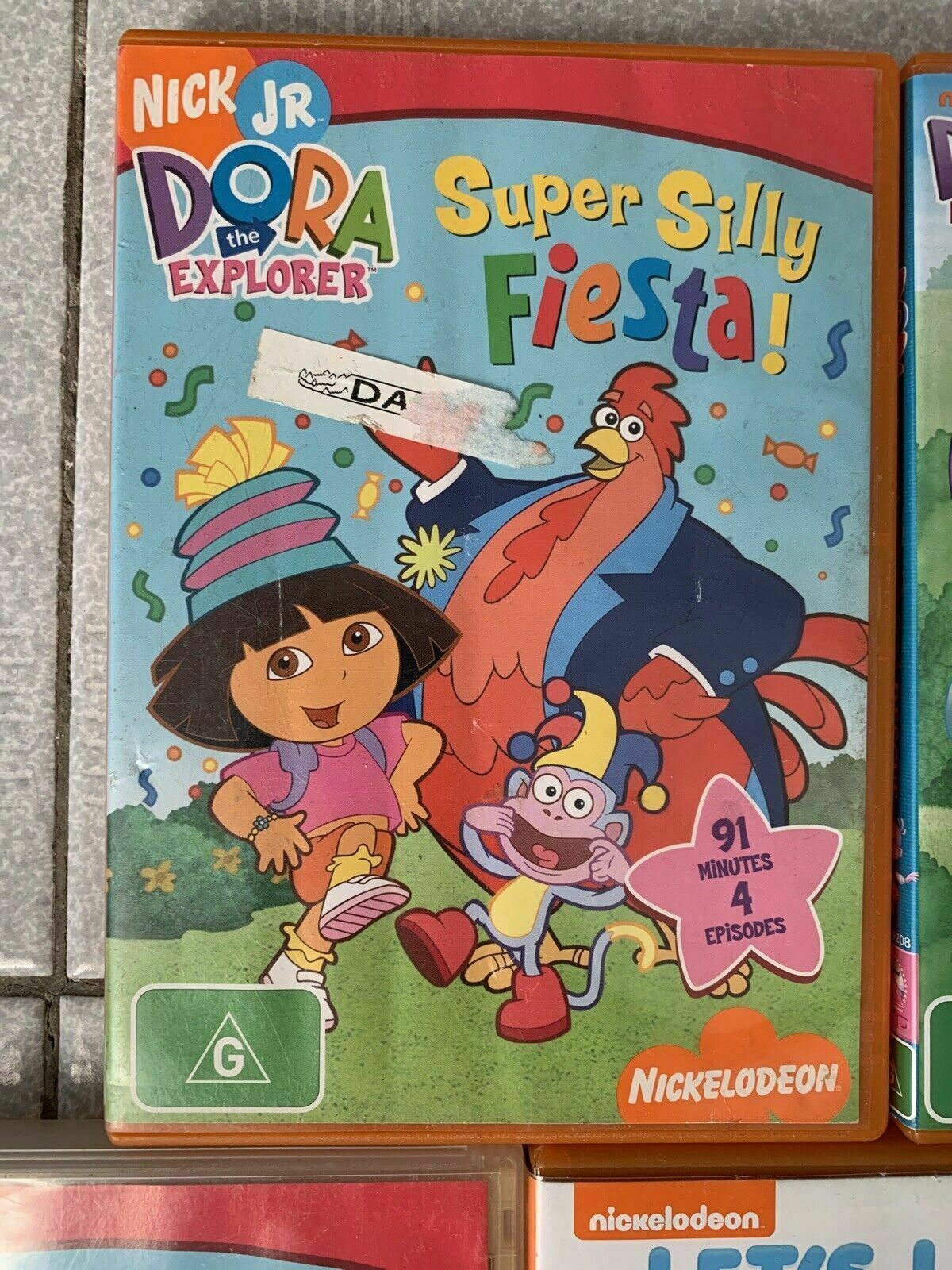 6x Dora The Explorer DVD Bulk/Lot Region 4