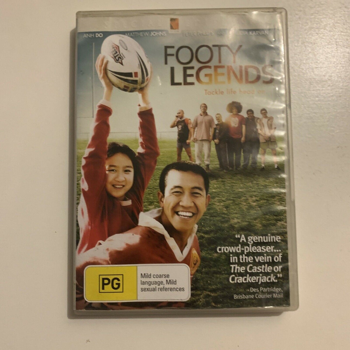 Footy Legends - Special Edition (DVD, 2006) Anh Do, Claudia Karvan, Region 4