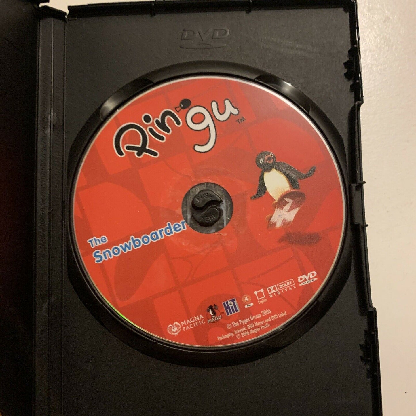 Pingu - Pingu The Snowboarder (DVD, 2004) Region 4