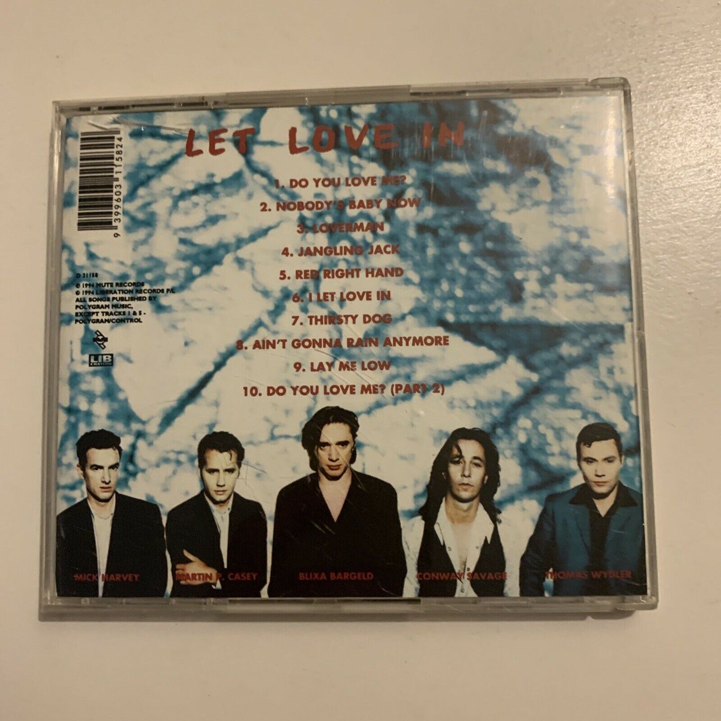 Nick Cave And The Bad Seeds – Let Love In (CD, 1994) Album