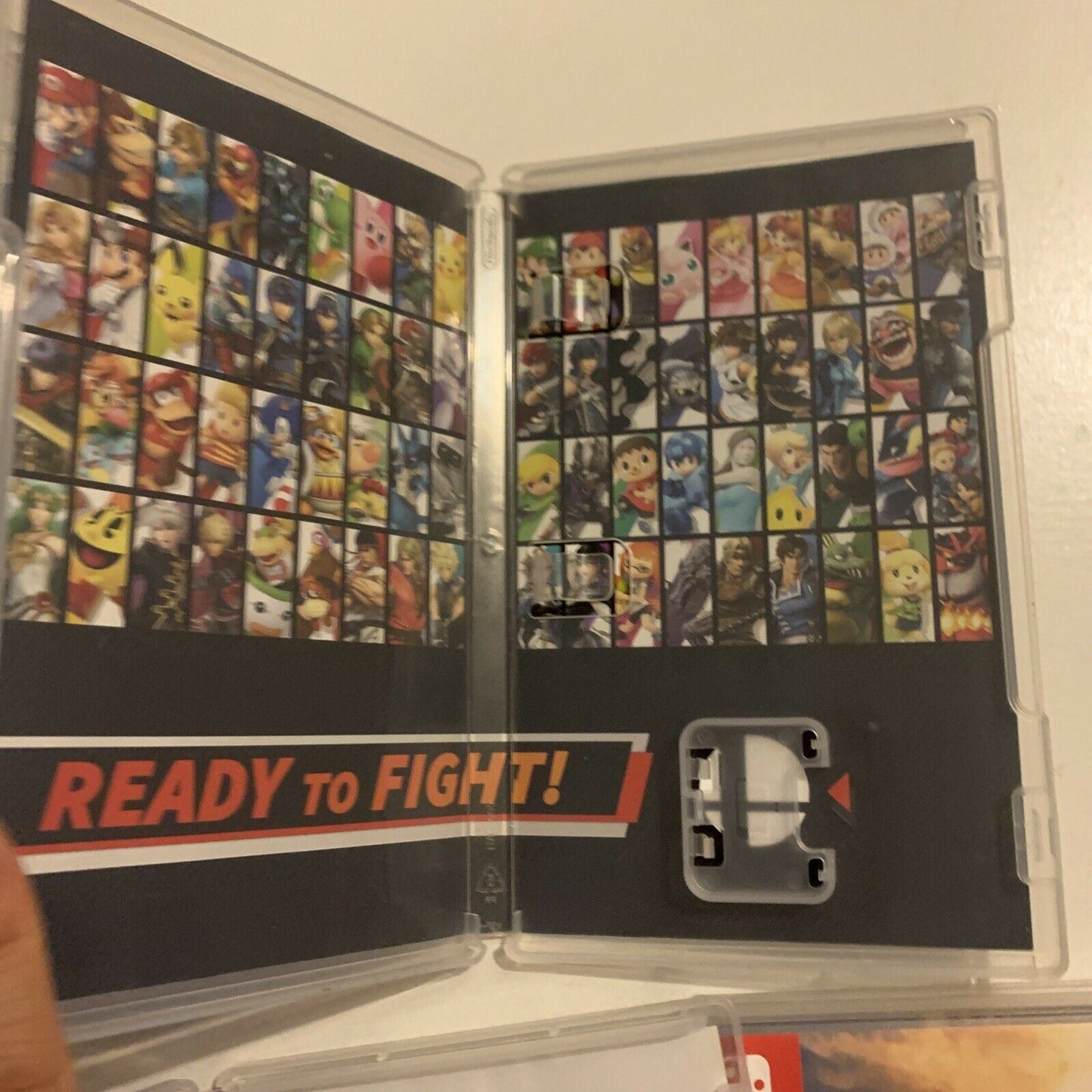 4x Nintendo Switch Empty Cases: Zelda, Doom, Super Smash Bros, Crash Bandicoot