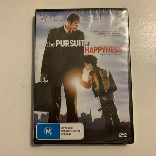 *New Sealed* The Pursuit of Happyness (DVD, 2006) Will Smith, Region 4