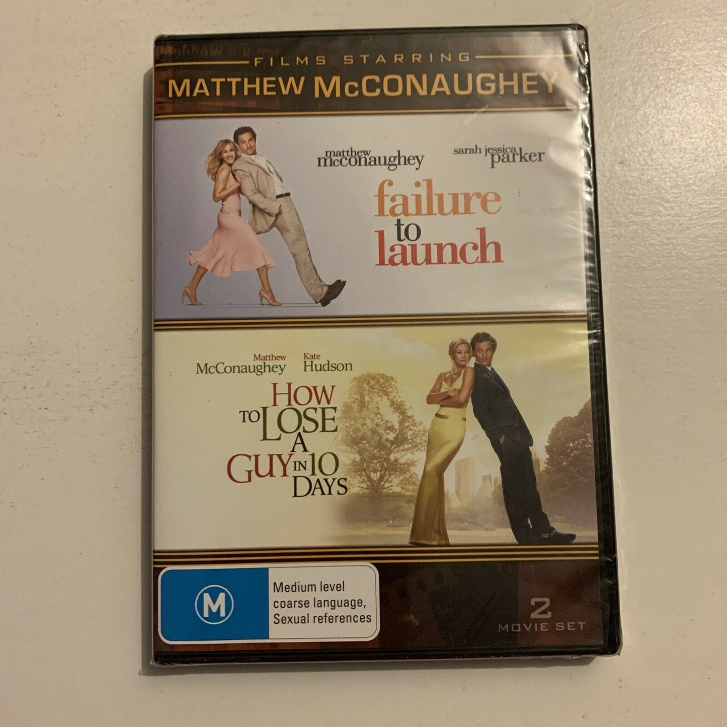 *New Sealed* How To Lose A Guy In 10 Days / Failure To Launch (DVD) Region 4