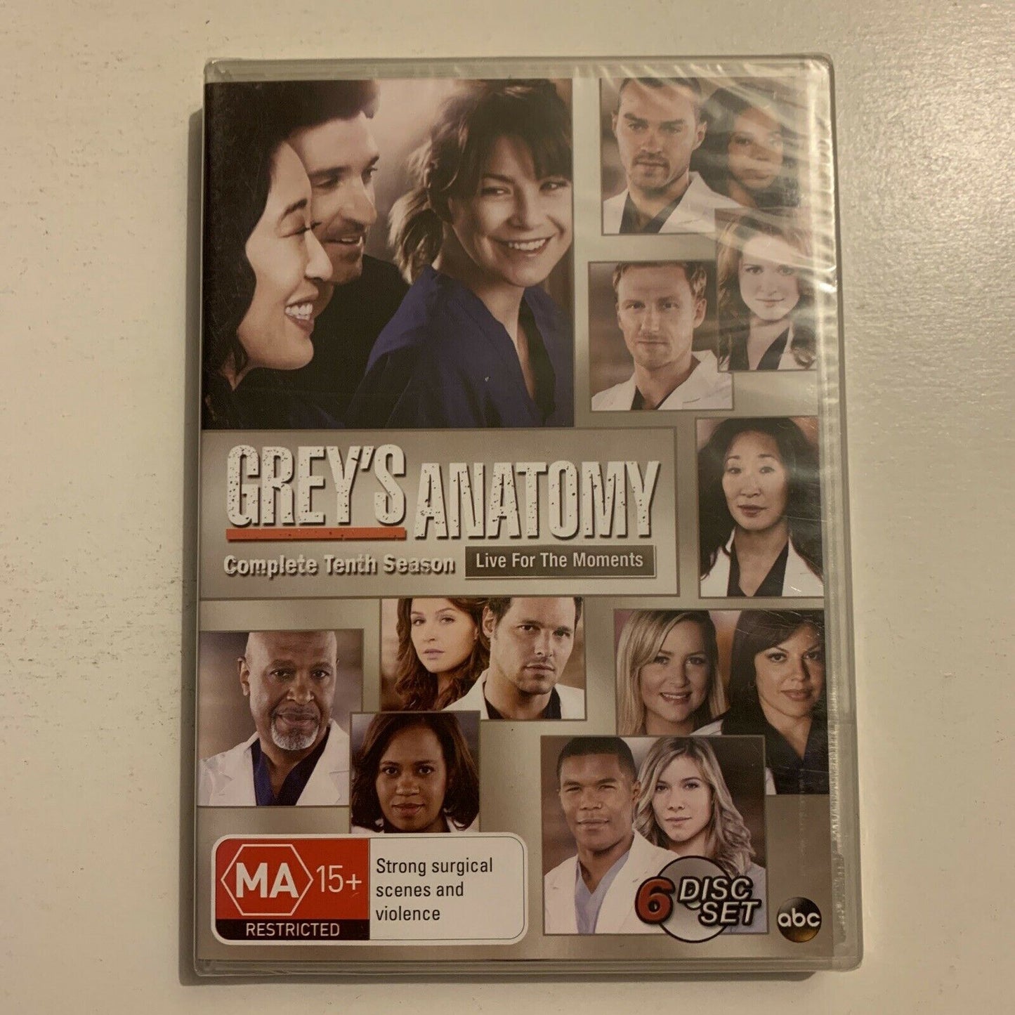 *New Sealed* Greys Anatomy : Season 10 (DVD, 2013, 6-Disc) Region 4