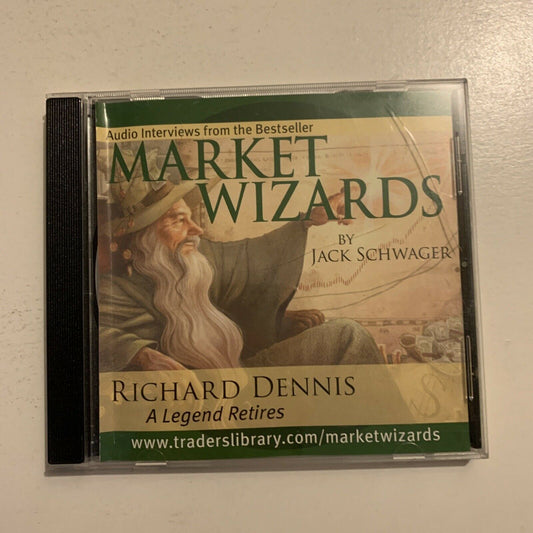 Market Wizards By Jack Schwager - Richard Dennis A Legend Retires (CD, 2006)