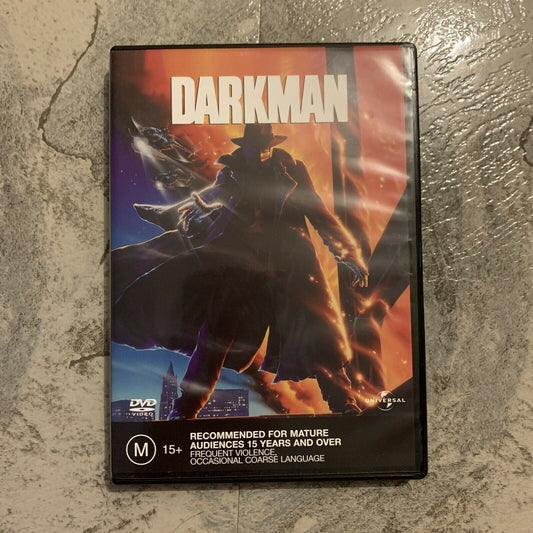 Darkman (DVD, 1990) Liam Neeson, Frances McDormand, Colin Friels, Region 4
