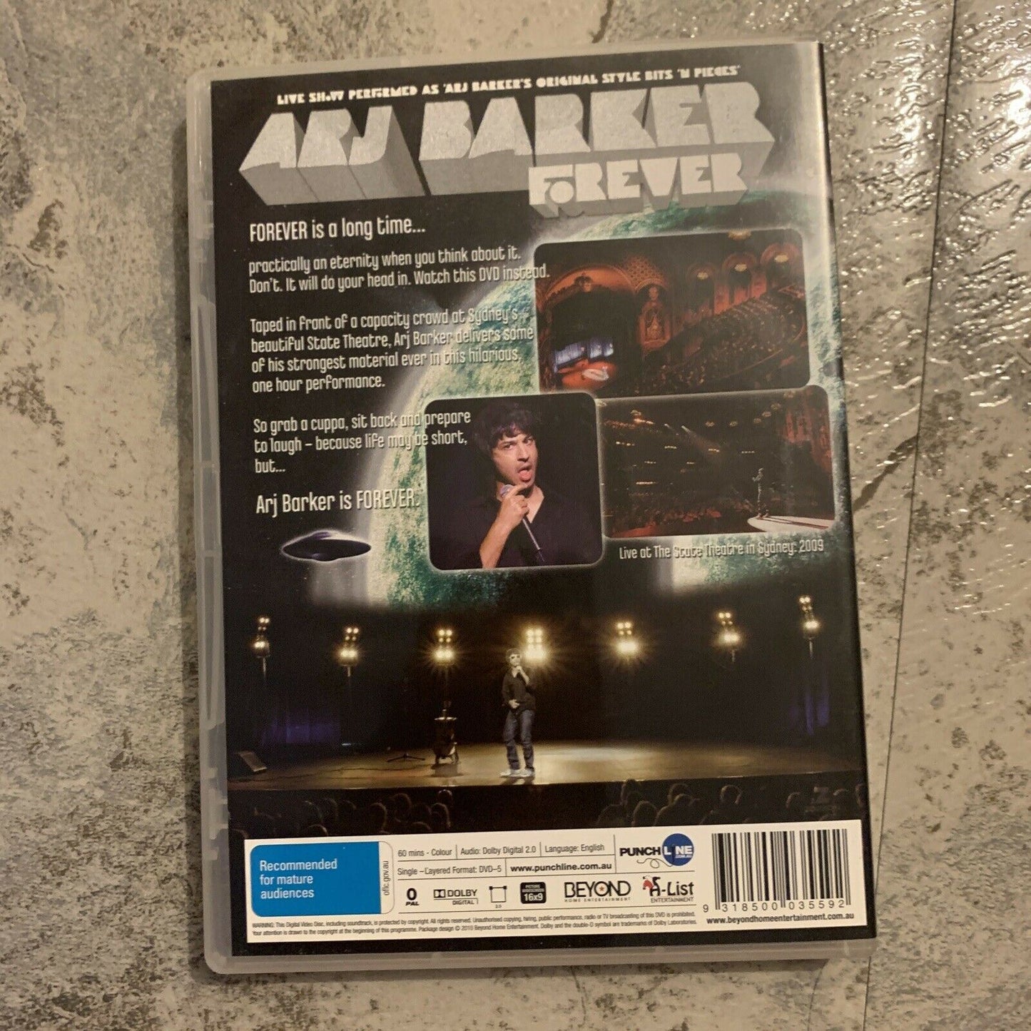 Arj Barker - Forever (DVD, 2009) All Regions