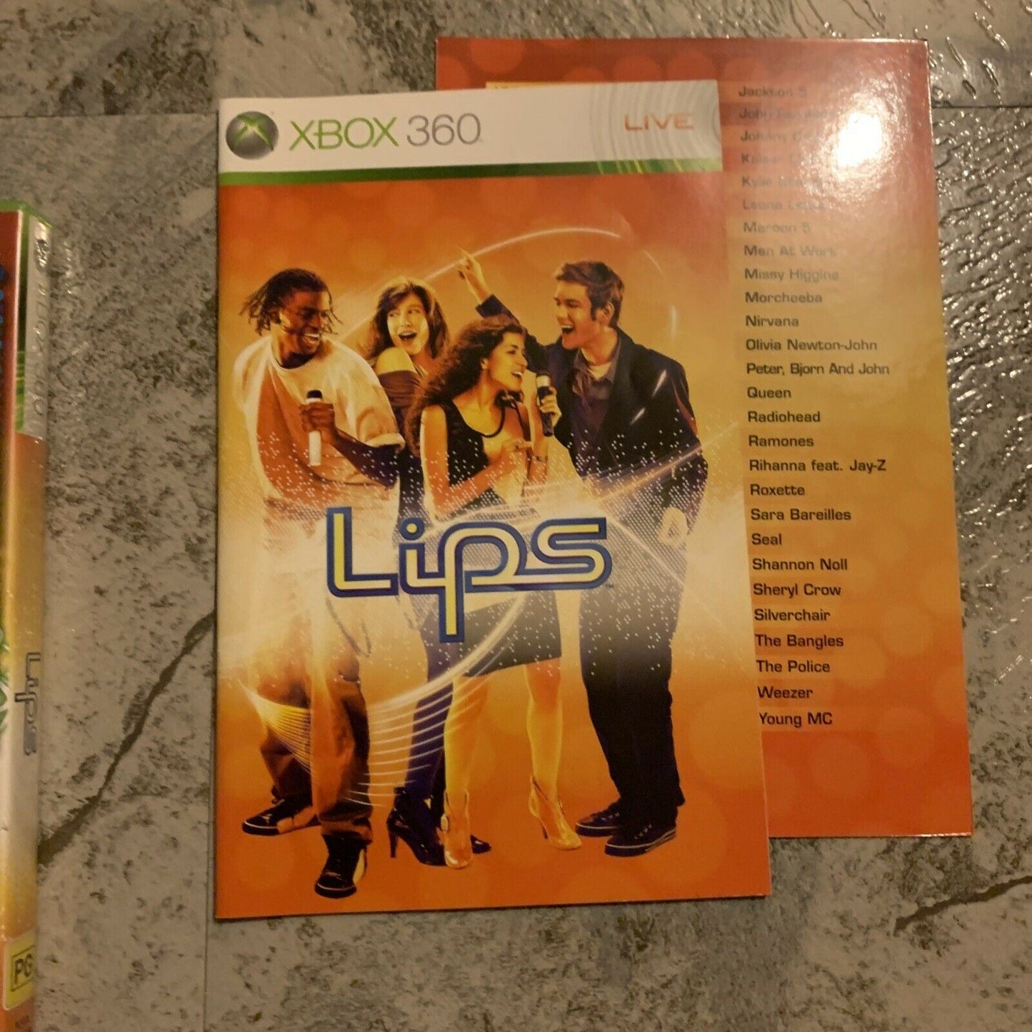 Lips Microsoft XBOX 360 - Complete With Manual PAL