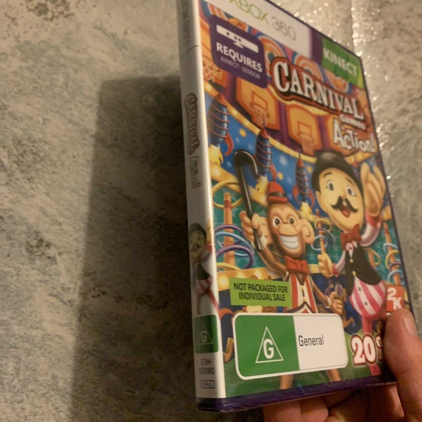 *New Sealed* Carnival Games In Action! - Microsoft Xbox 360 PAL Kinect Compatibl