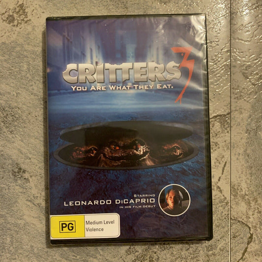 *New Sealed* Critters 3 (DVD, 1991) Leonardo DiCaprio, John Calvin. Region 4
