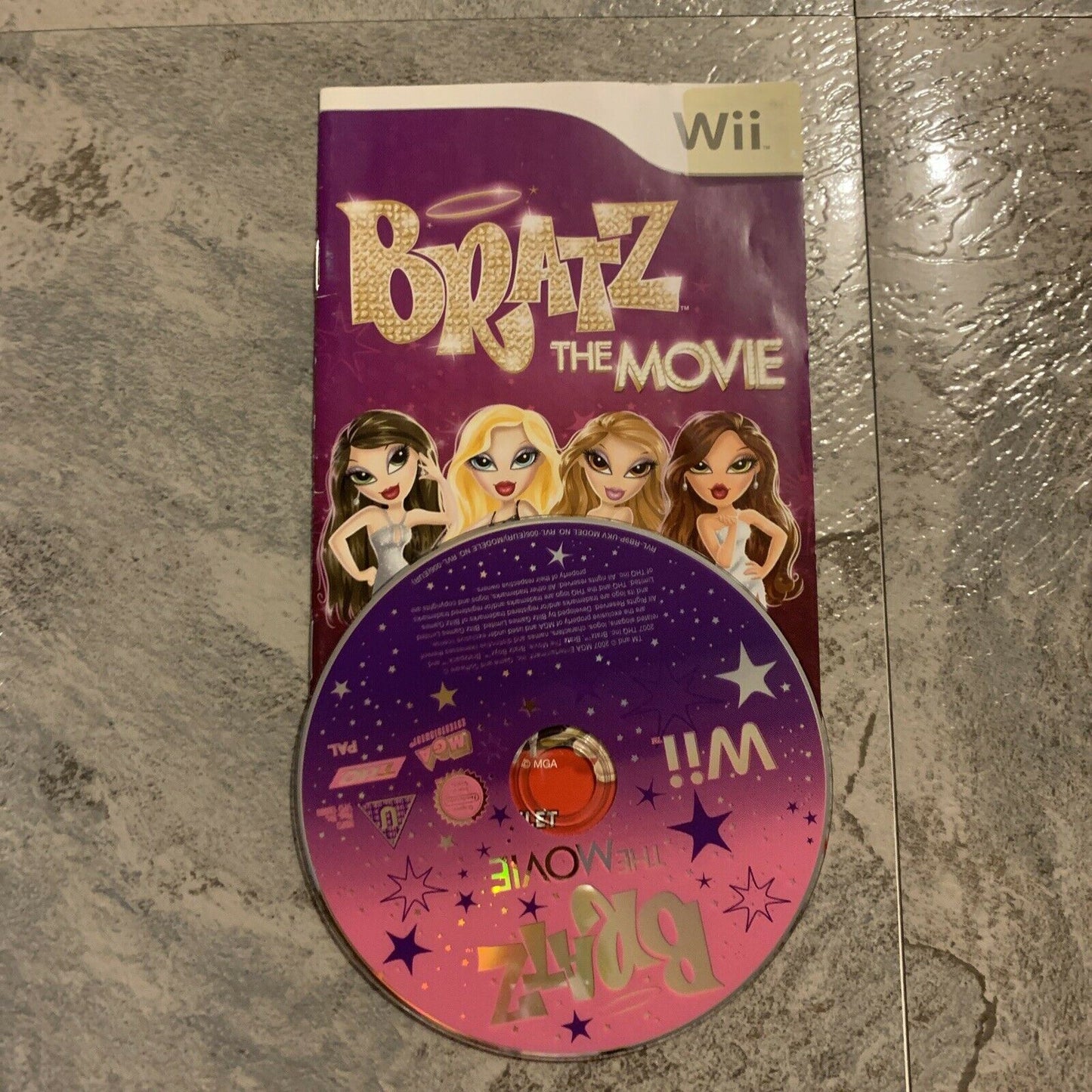 Bratz The Movie - Nintendo Wii PAL Game with Manual