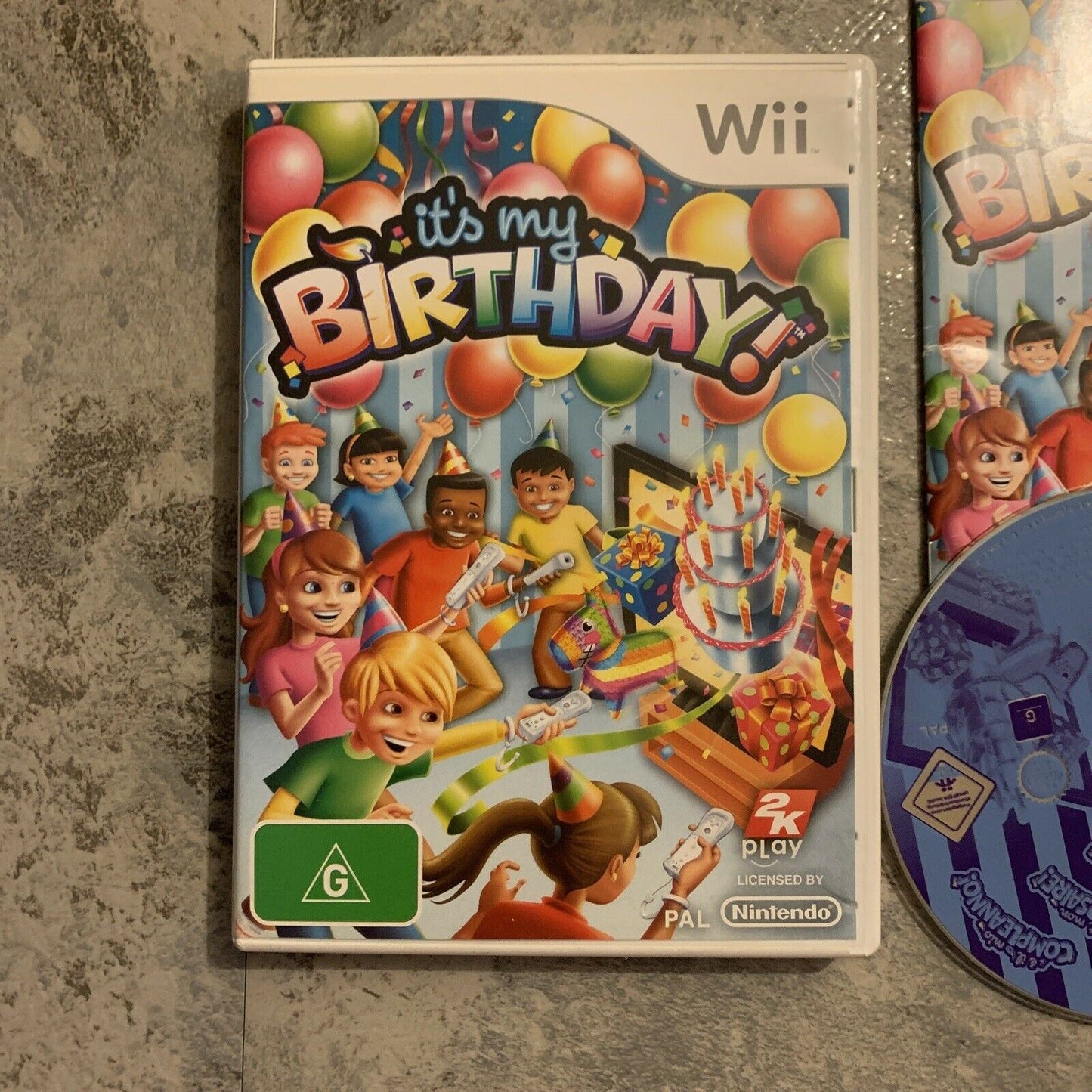 It's My Birthday - Nintendo Wii PAL Game Includes Manual PAL