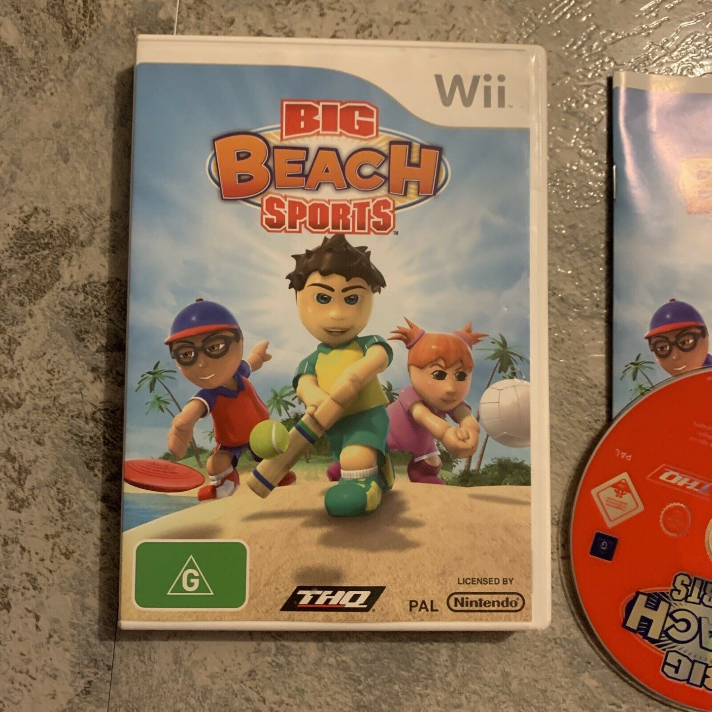 Big Beach Sports - Nintendo Wii Game PAL with Manual