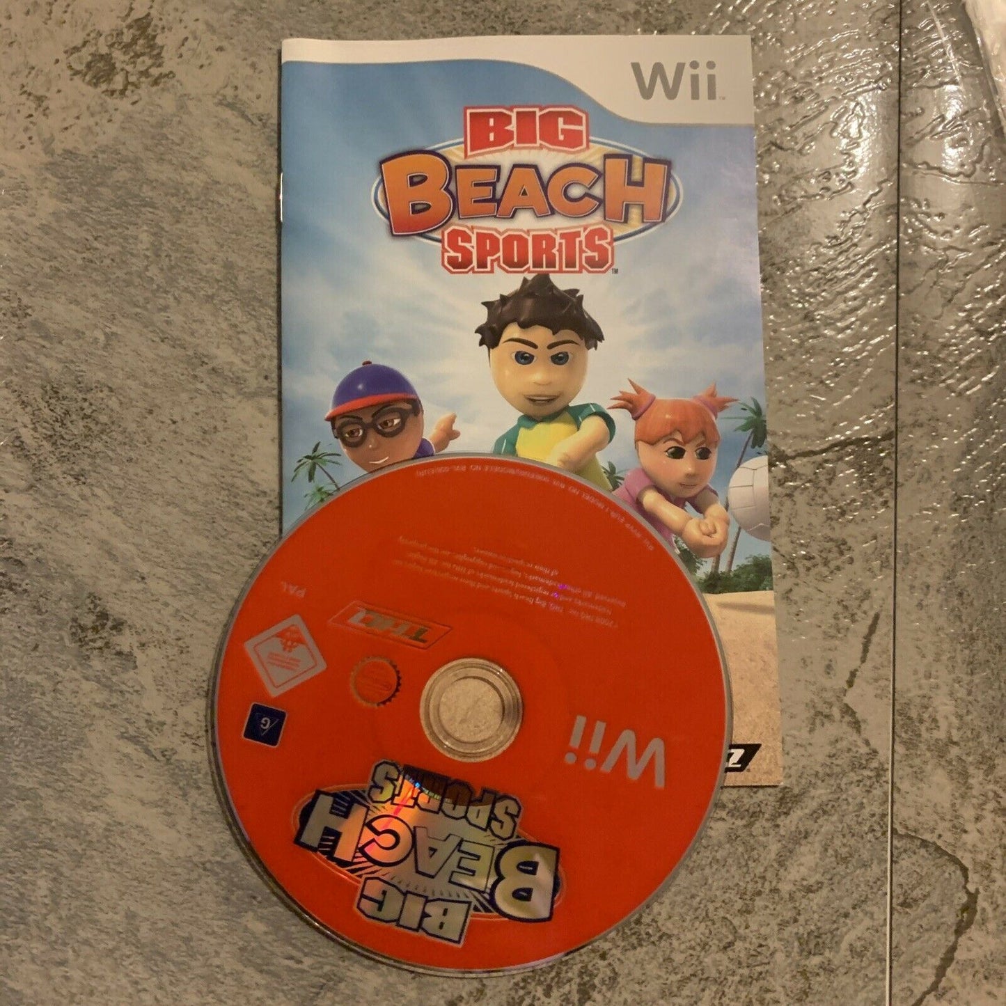 Big Beach Sports - Nintendo Wii Game PAL with Manual