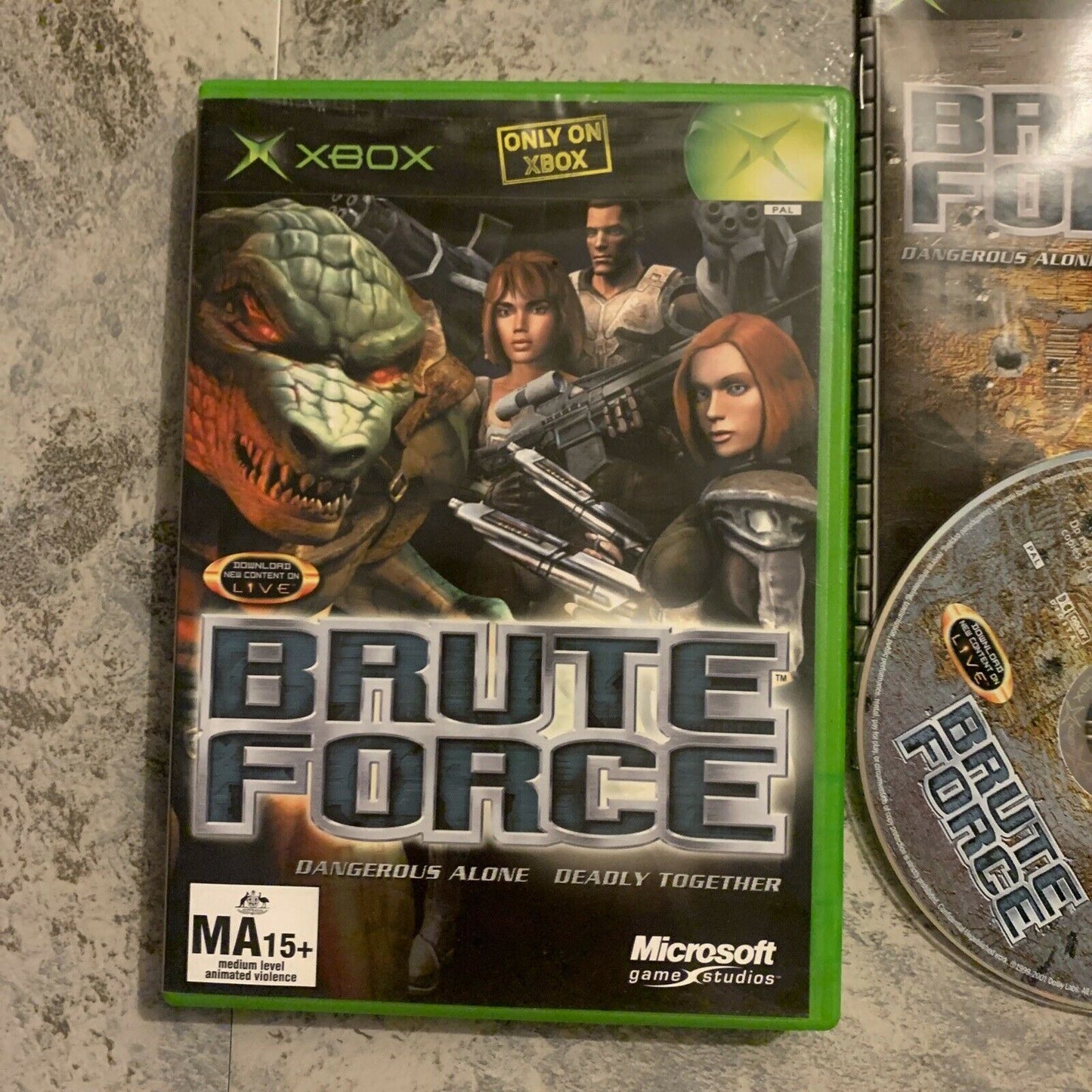 Brute Force - Microsoft Xbox Original Game PAL with Manual