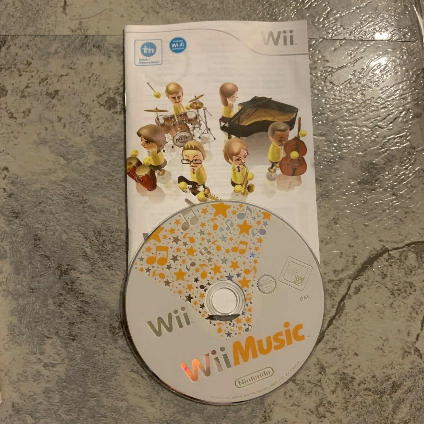 Wii Music - Nintendo Wii PAL Game 2008 with Manual