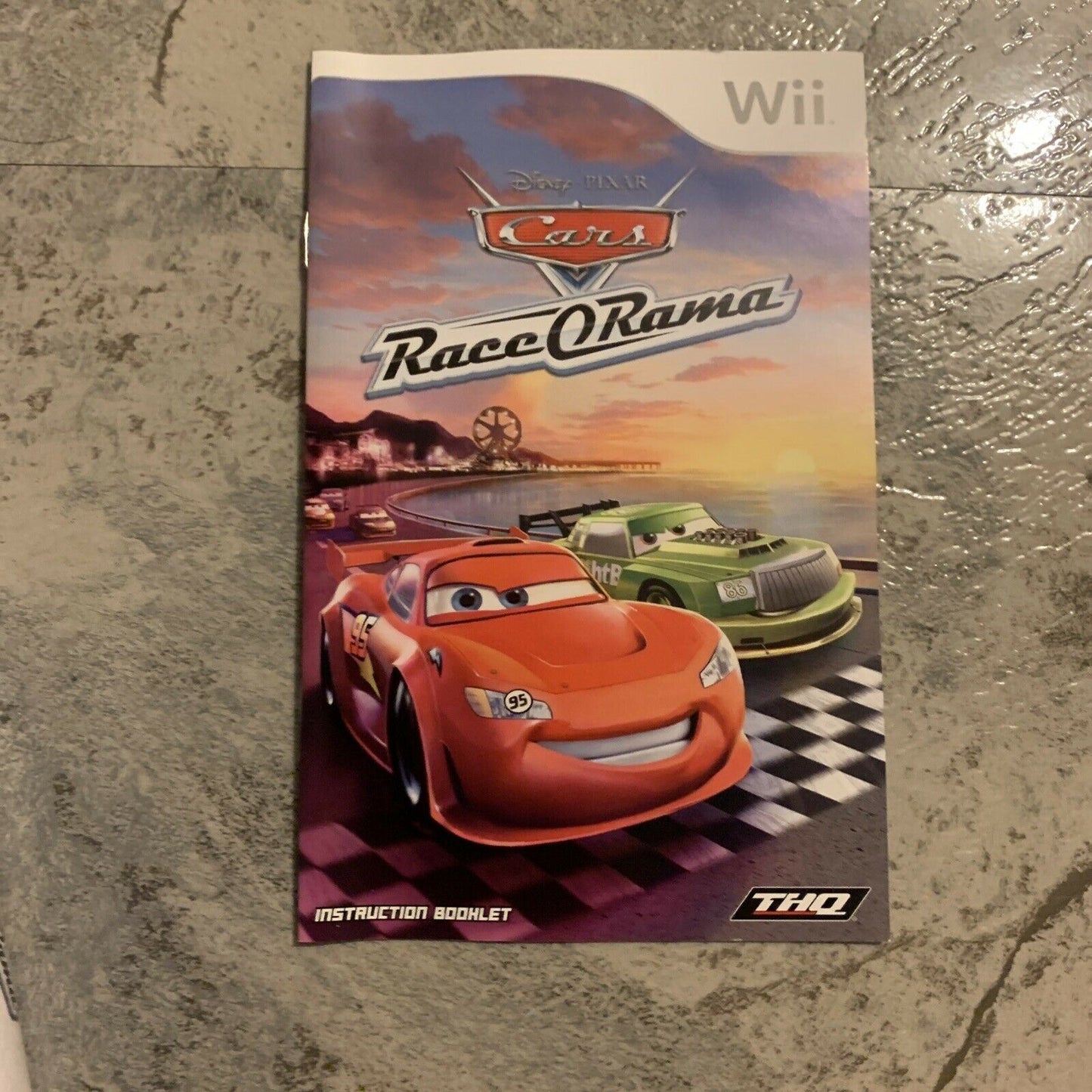 Disney Pixar Cars Race-O-Rama Nintendo Wii PAL Game With Manual